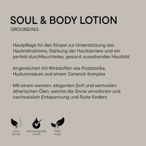 Soul & Body Lotion Grounding 250 ml