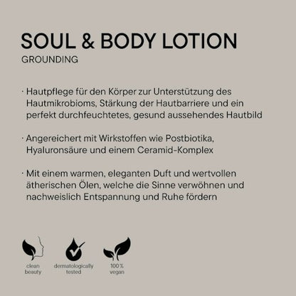 Soul & Body Lotion Grounding 250 ml